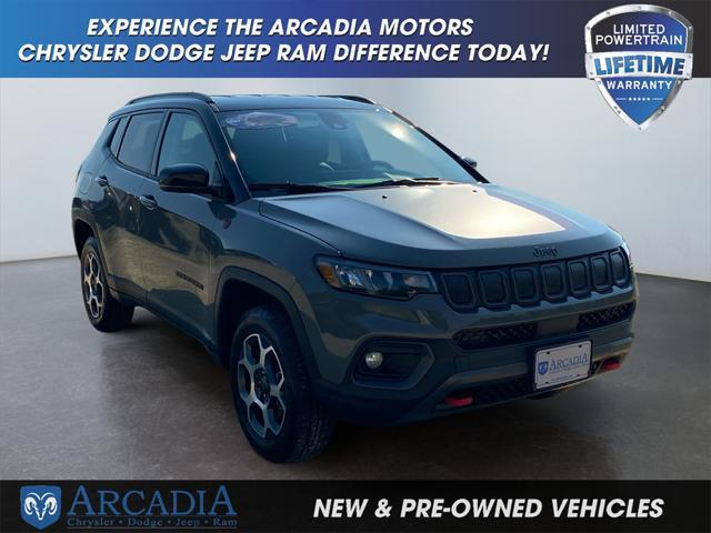 used 2022 Jeep Compass car, priced at $25,500