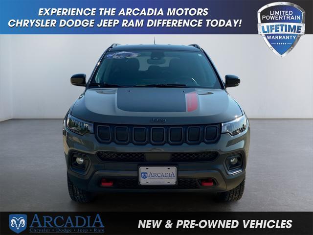 used 2022 Jeep Compass car, priced at $25,500