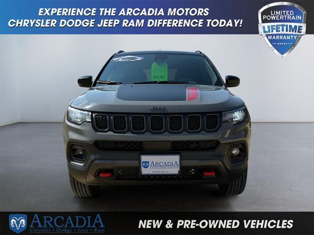 used 2023 Jeep Compass car, priced at $26,122