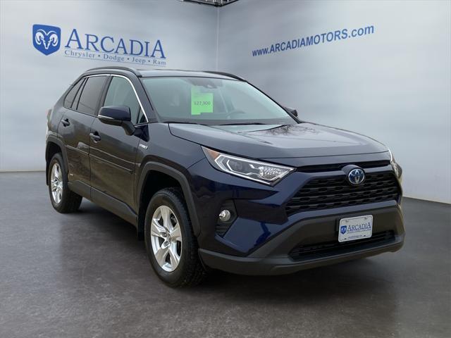 used 2021 Toyota RAV4 Hybrid car, priced at $27,900