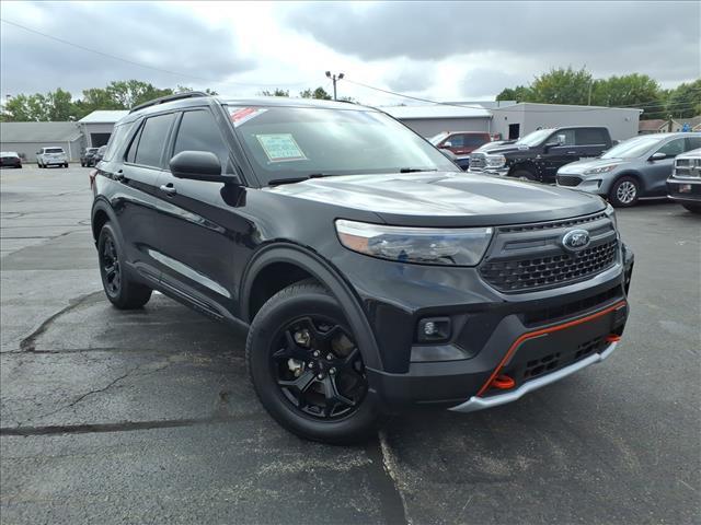 used 2022 Ford Explorer car, priced at $34,995