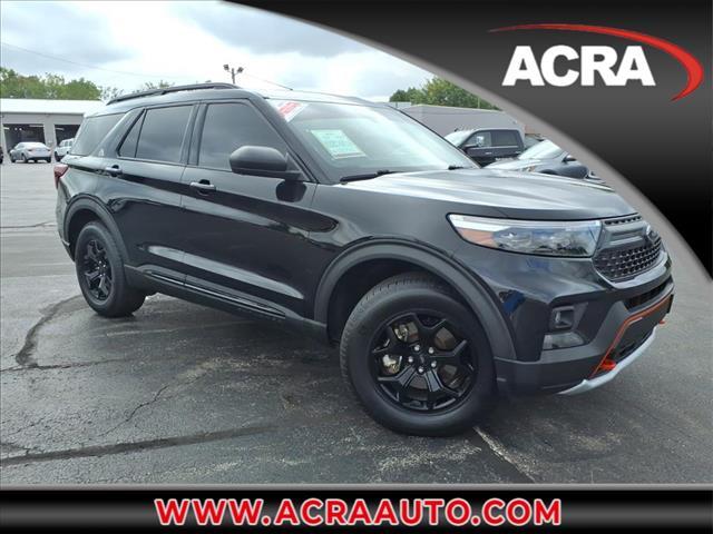 used 2022 Ford Explorer car, priced at $34,995