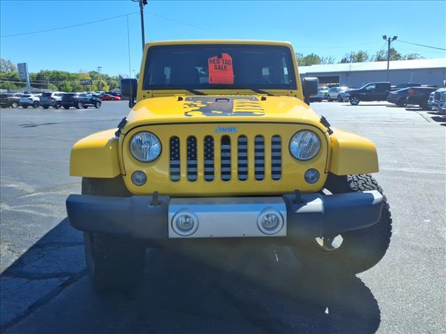 used 2015 Jeep Wrangler Unlimited car, priced at $15,995
