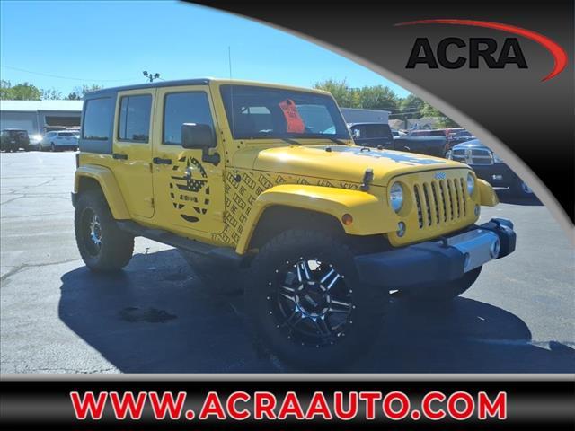 used 2015 Jeep Wrangler Unlimited car, priced at $15,995