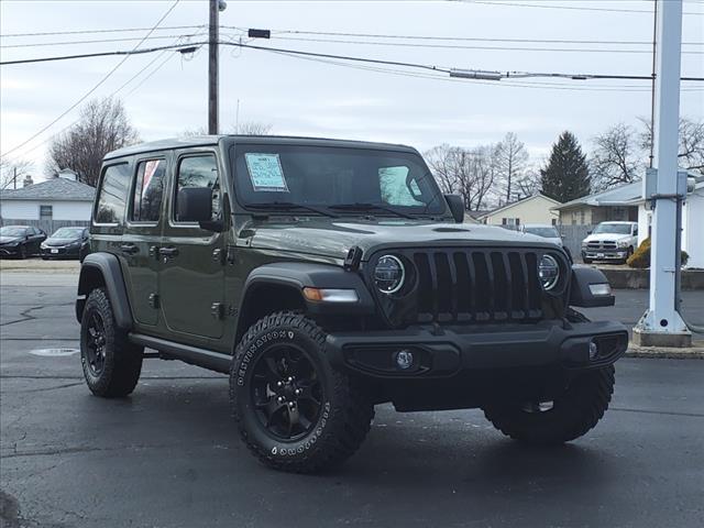 used 2022 Jeep Wrangler Unlimited car, priced at $36,995