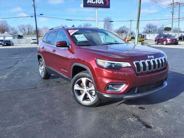 used 2021 Jeep Cherokee car, priced at $25,995