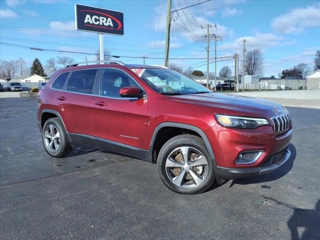 used 2021 Jeep Cherokee car, priced at $25,995