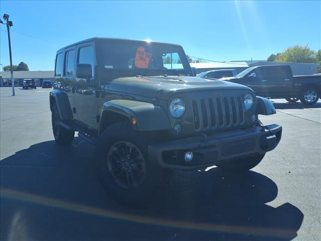 used 2016 Jeep Wrangler Unlimited car, priced at $22,995