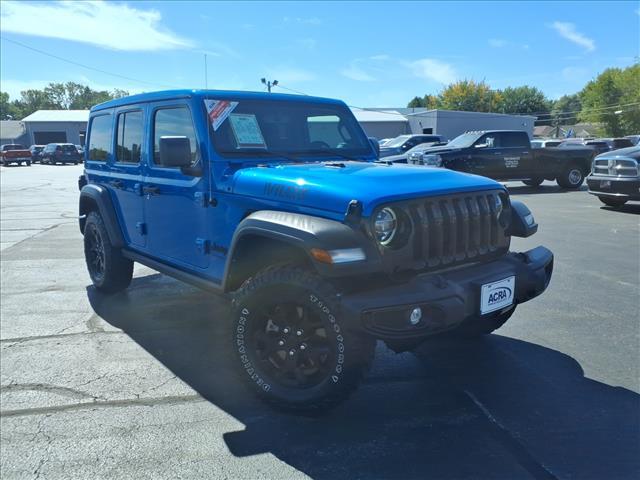used 2021 Jeep Wrangler Unlimited car, priced at $33,995