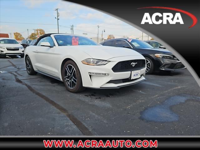 used 2020 Ford Mustang car, priced at $18,995