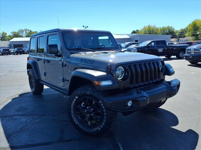 used 2022 Jeep Wrangler Unlimited car, priced at $33,995