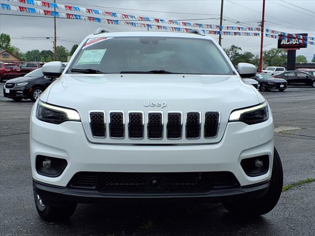 used 2021 Jeep Cherokee car, priced at $26,995