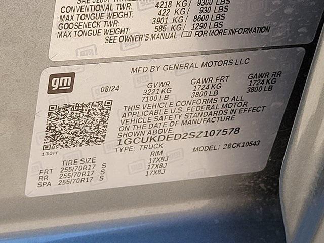 used 2025 Chevrolet Silverado 1500 car, priced at $44,174