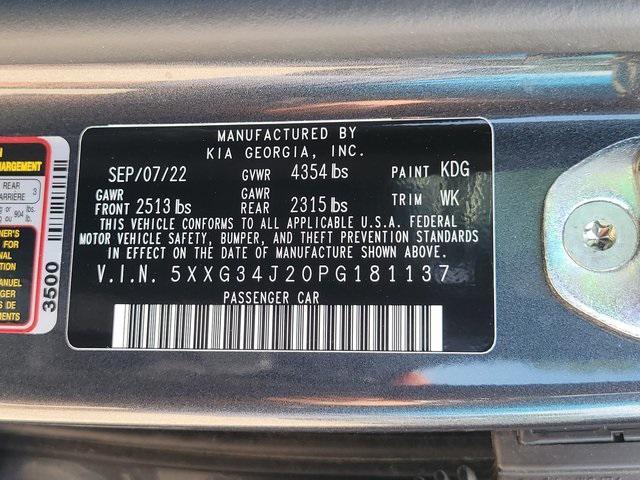 used 2023 Kia K5 car, priced at $23,174