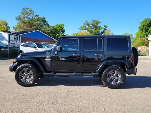 used 2017 Jeep Wrangler Unlimited car, priced at $23,174