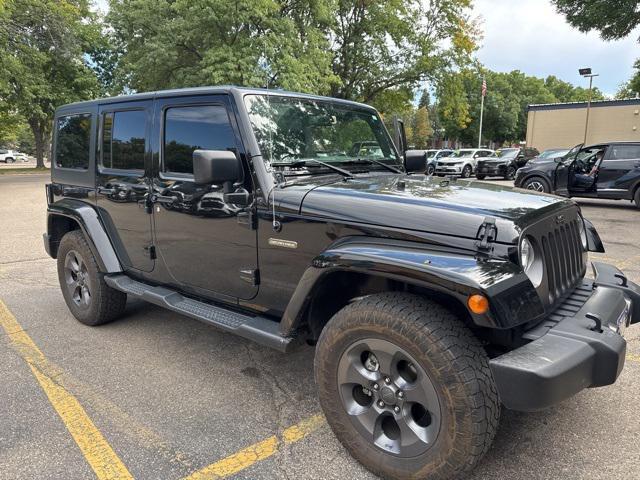 used 2017 Jeep Wrangler Unlimited car, priced at $23,674