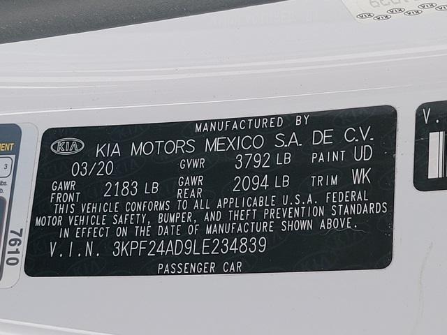 used 2020 Kia Forte car, priced at $13,674