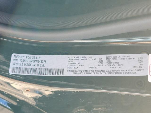 used 2023 Ram 1500 car, priced at $40,174