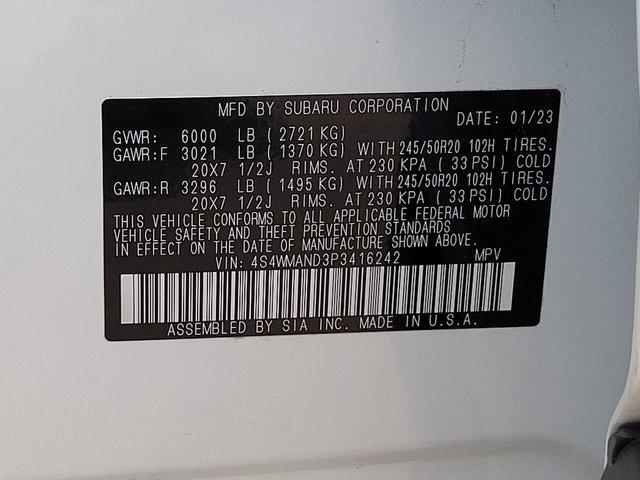 used 2023 Subaru Ascent car, priced at $33,174