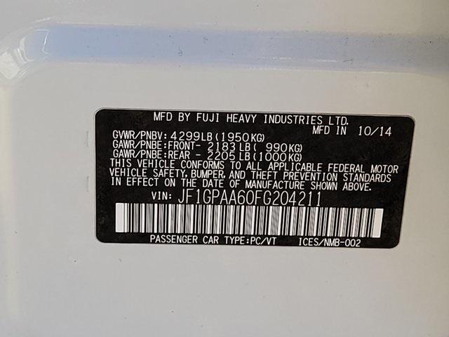 used 2015 Subaru Impreza car, priced at $10,674