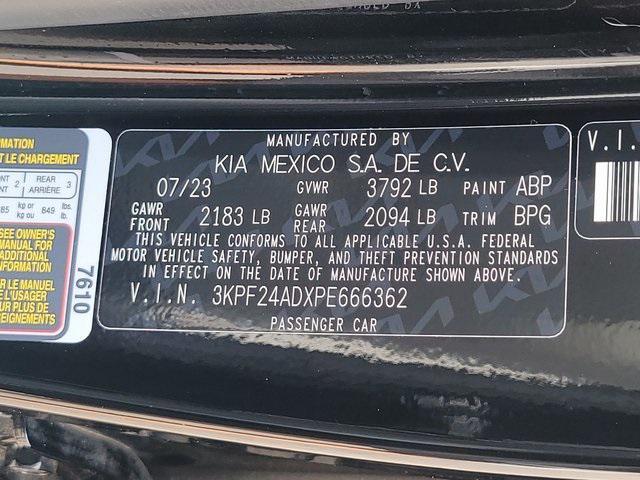 used 2023 Kia Forte car, priced at $19,174