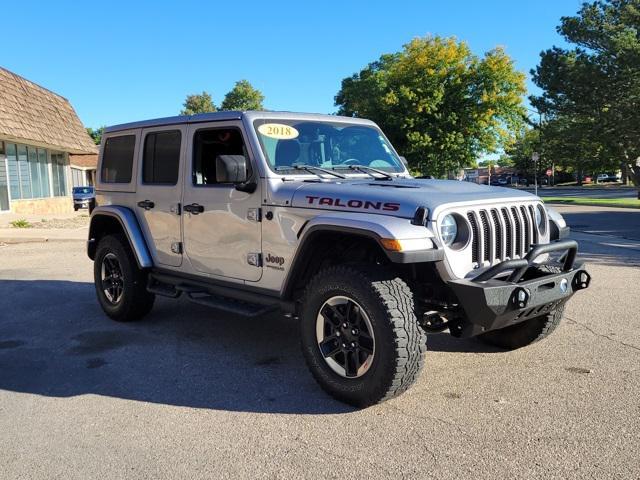 used 2018 Jeep Wrangler Unlimited car, priced at $27,674