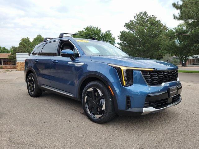 used 2025 Kia Sorento Plug-In Hybrid car, priced at $41,674