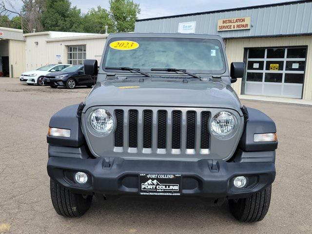 used 2023 Jeep Wrangler car, priced at $32,174