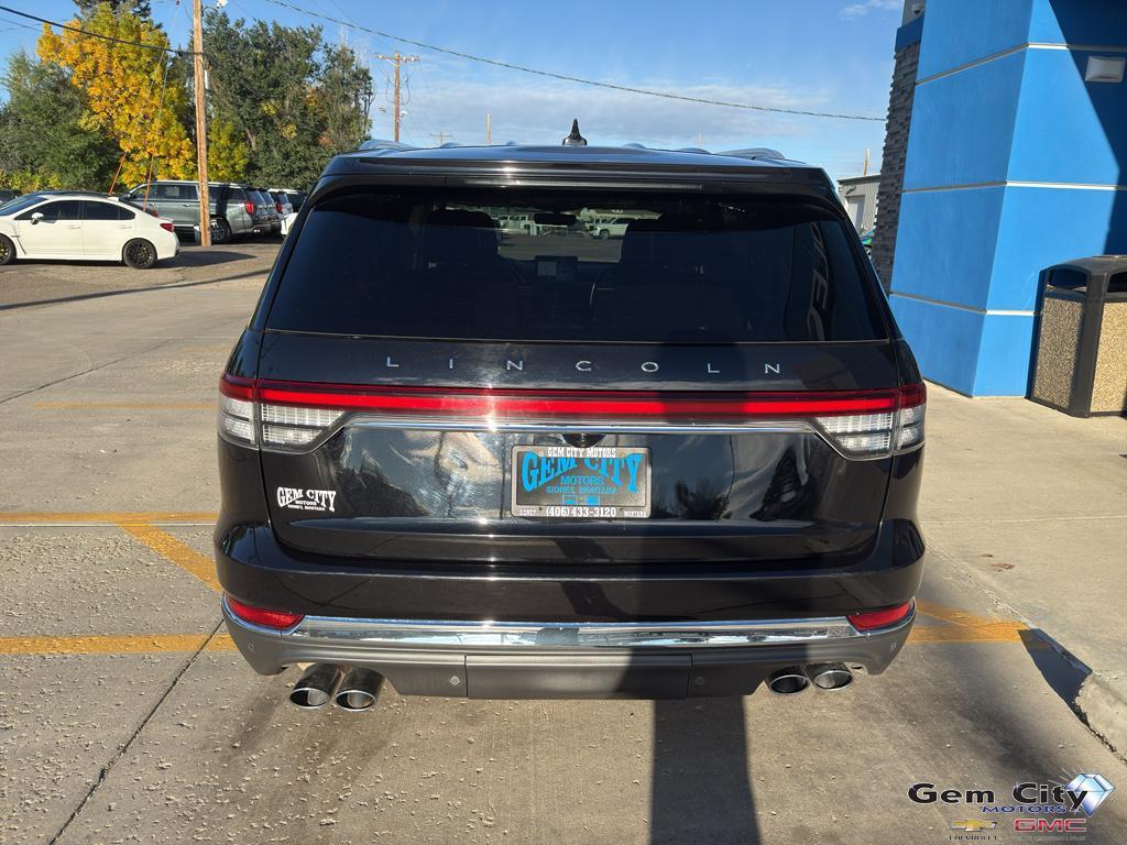 used 2022 Lincoln Aviator car, priced at $45,499