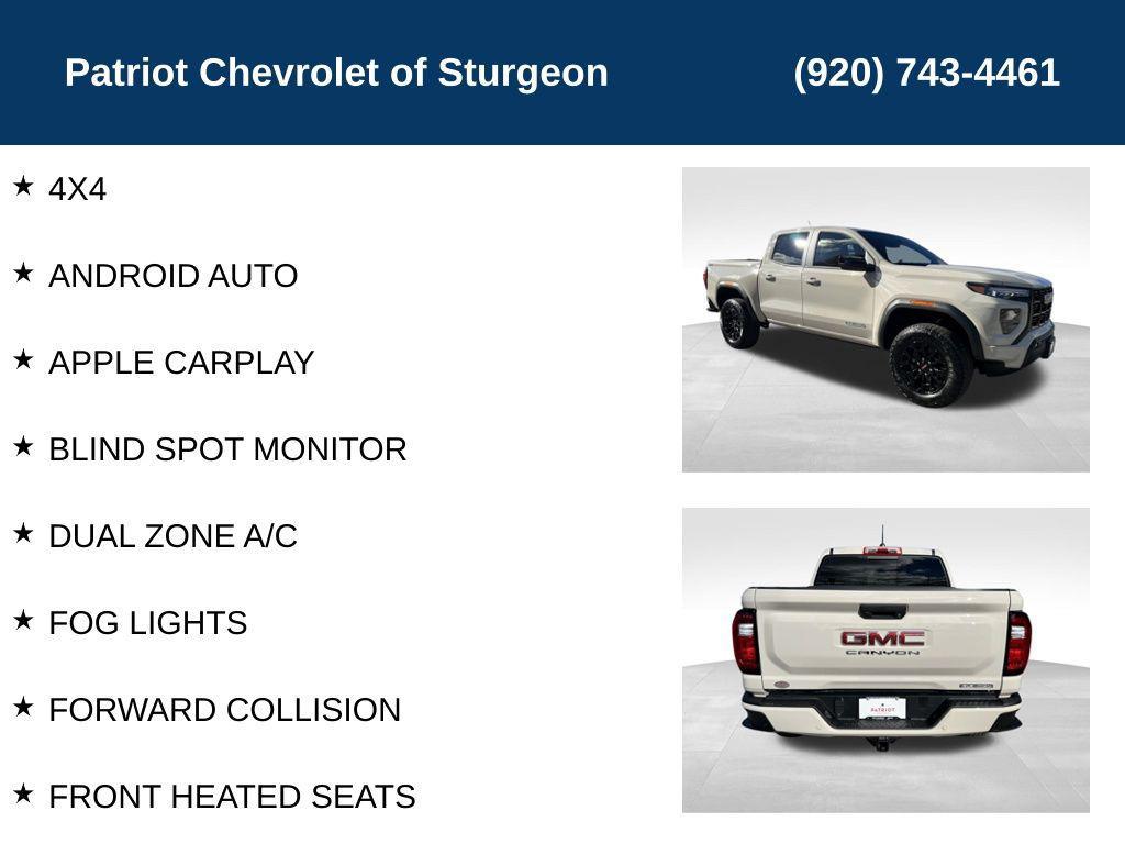 new 2026 GMC Canyon car, priced at $47,988