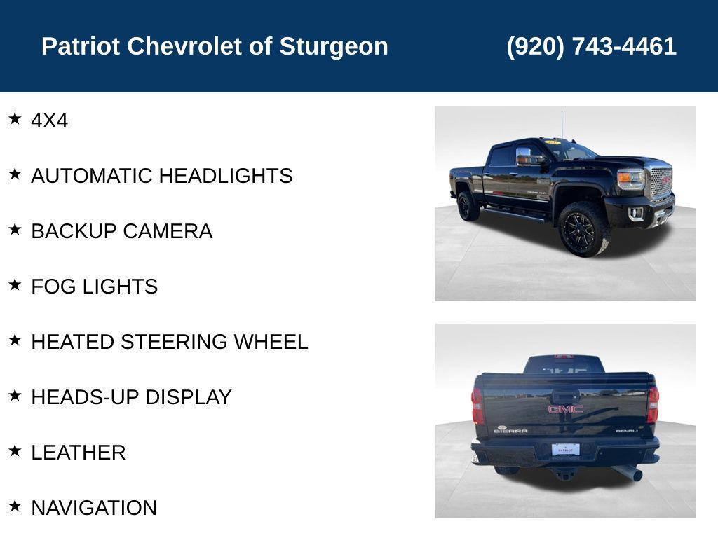 used 2017 GMC Sierra 2500 car, priced at $50,914