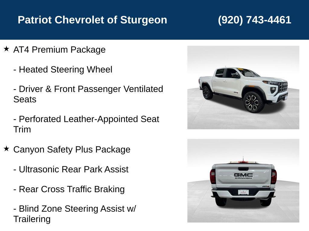 new 2025 GMC Canyon car, priced at $52,898