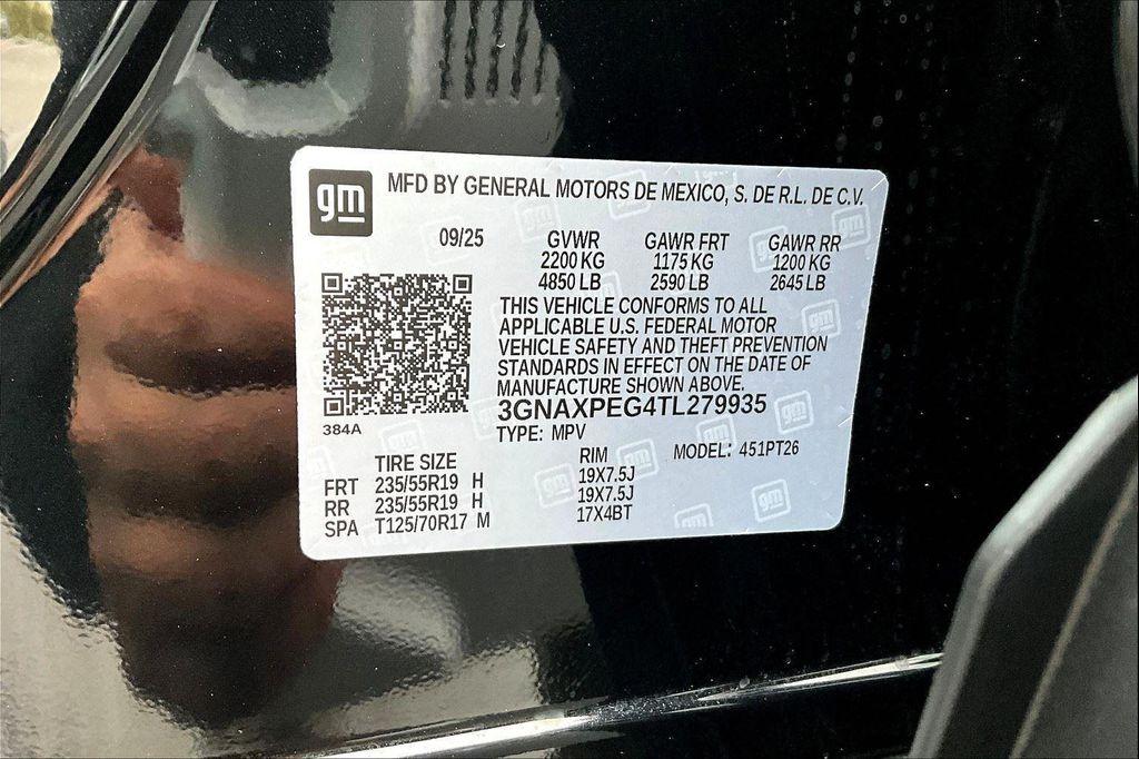 new 2026 Chevrolet Equinox car, priced at $33,105