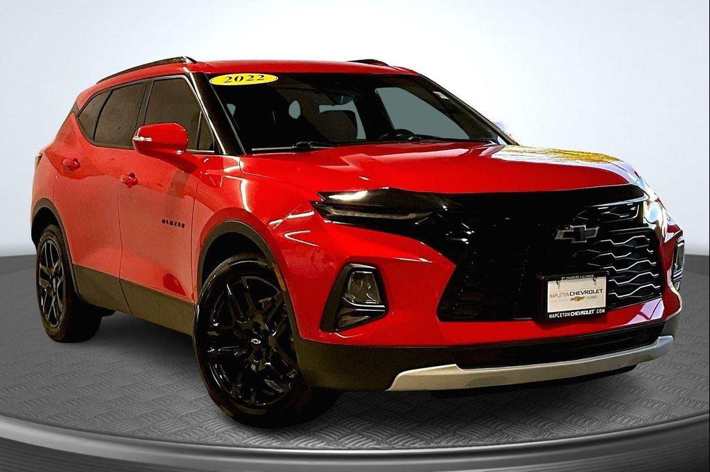 used 2022 Chevrolet Blazer car, priced at $27,495