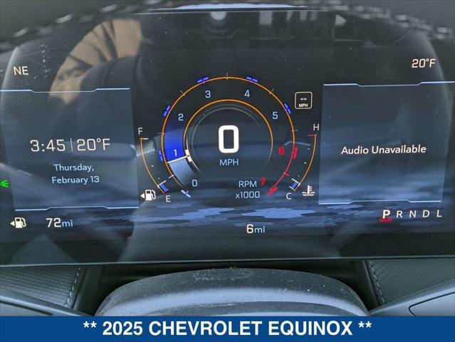 new 2025 Chevrolet Equinox car, priced at $28,585