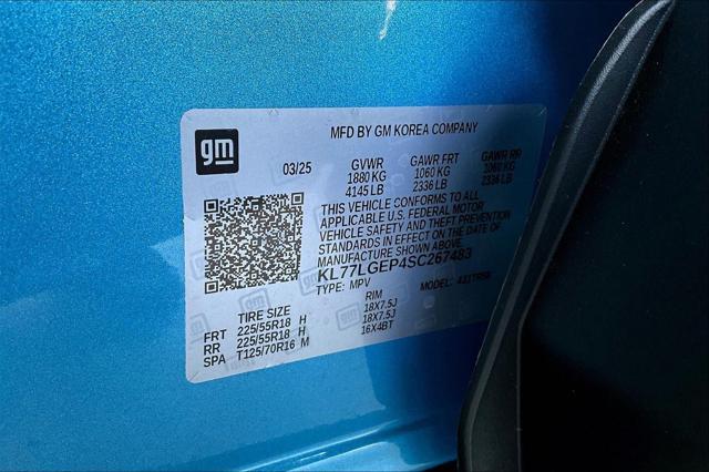 new 2025 Chevrolet Trax car, priced at $23,926