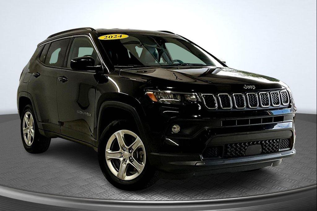used 2024 Jeep Compass car, priced at $19,995