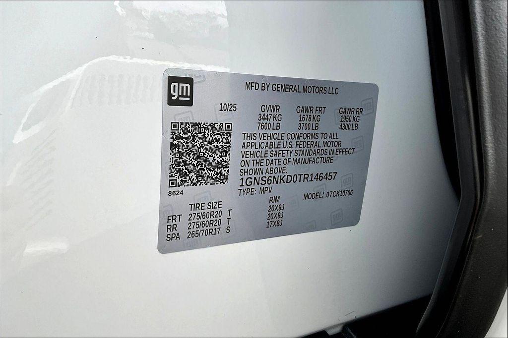 new 2026 Chevrolet Tahoe car, priced at $74,160