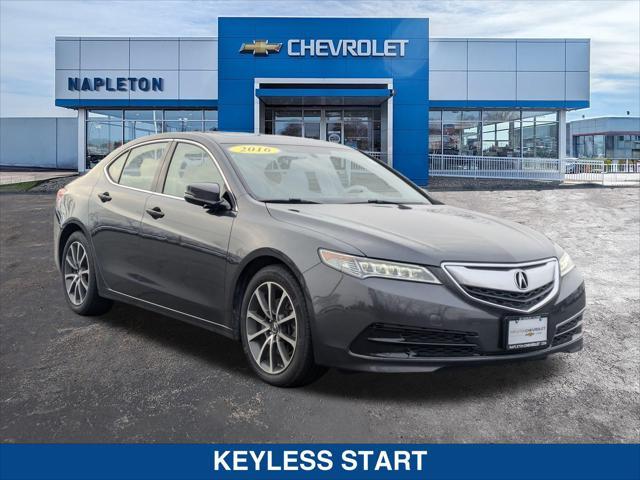 used 2016 Acura TLX car, priced at $13,995