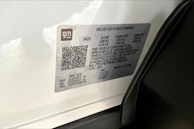 new 2025 Chevrolet Trax car, priced at $22,596