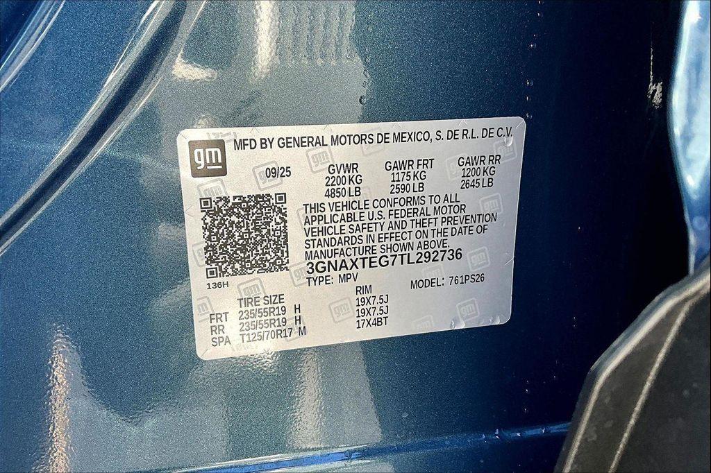 new 2026 Chevrolet Equinox car, priced at $36,692