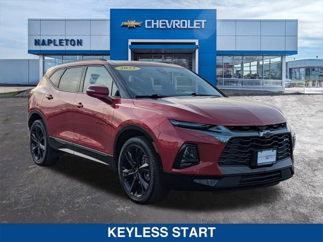 used 2022 Chevrolet Blazer car, priced at $33,194