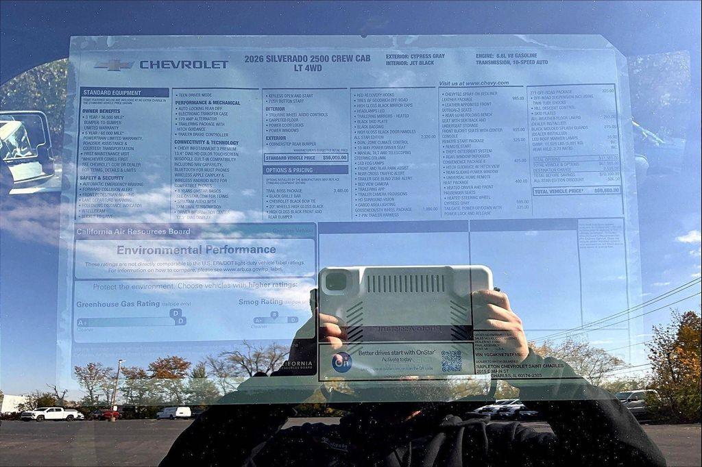 new 2026 Chevrolet Silverado 2500 car, priced at $68,660