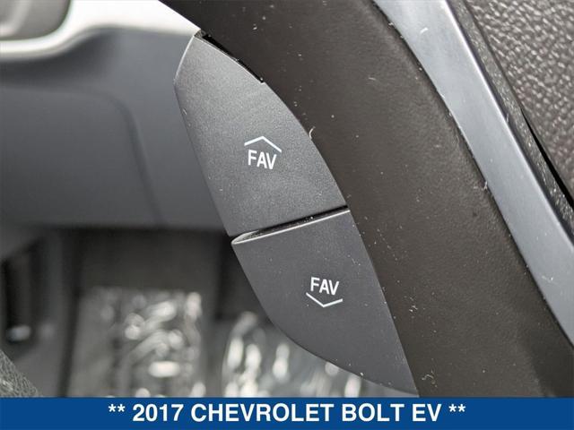 used 2017 Chevrolet Bolt EV car, priced at $11,727