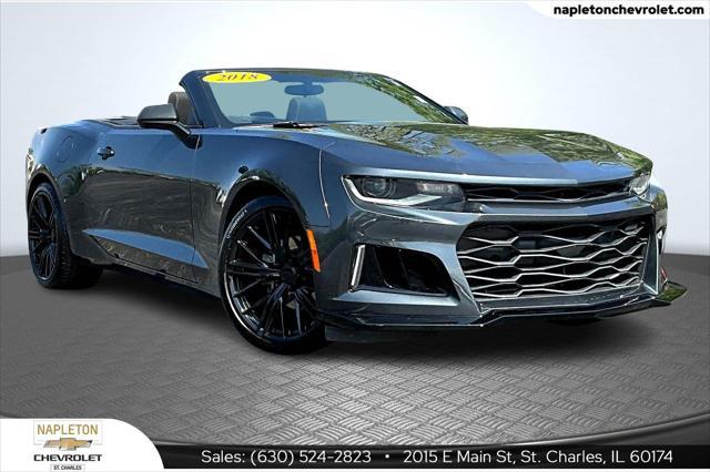used 2018 Chevrolet Camaro car, priced at $26,995