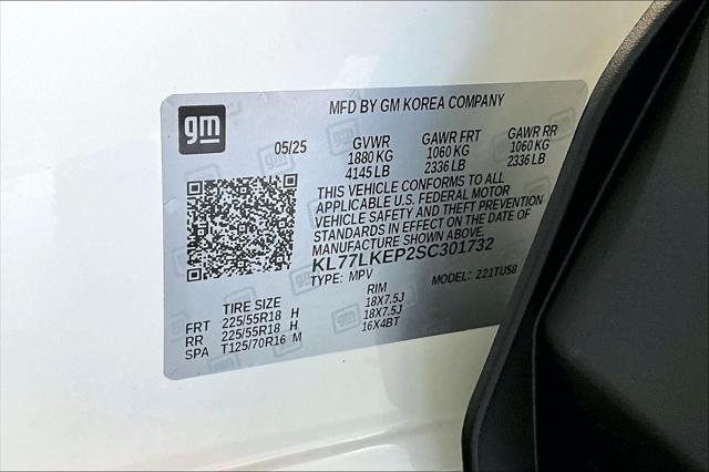 new 2025 Chevrolet Trax car, priced at $25,845