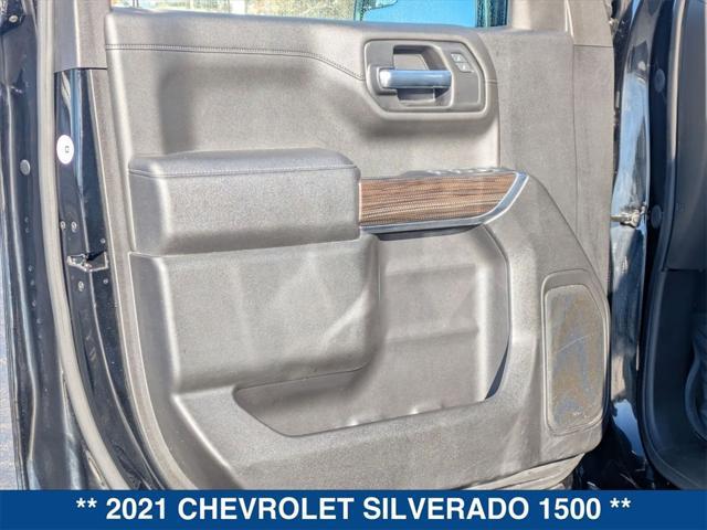 used 2021 Chevrolet Silverado 1500 car, priced at $42,895