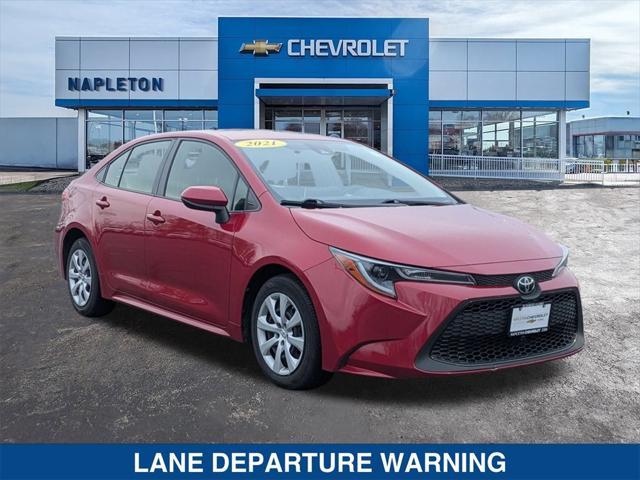 used 2021 Toyota Corolla car, priced at $16,448