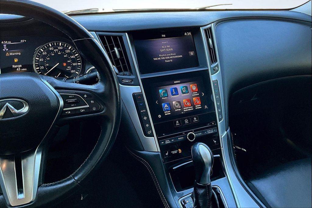 used 2021 INFINITI Q50 car, priced at $19,495