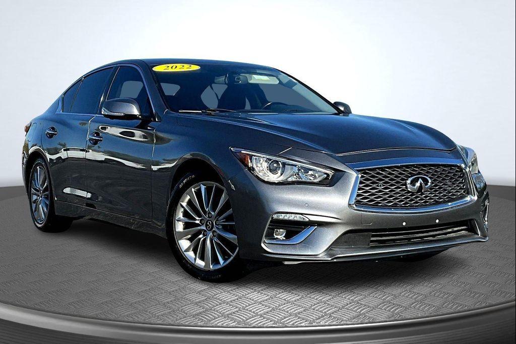 used 2021 INFINITI Q50 car, priced at $19,495